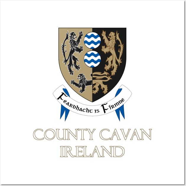 County Cavan, Ireland - Coat of Arms Wall Art by Naves